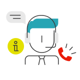 Grafika konsultant call center