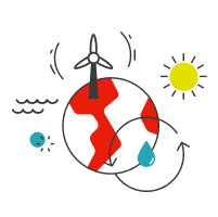 Grafika odnawialnych źródeł energii